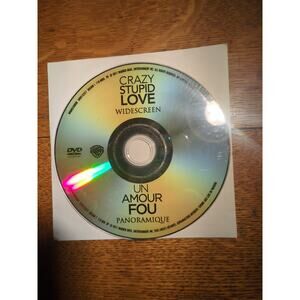 Crazy, Stupid, Love. (DVD, 2011, Canadian French) Disc Only